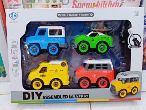 DIY Assembled Traffic (HLD Toy Car / Huan Li Di) (Copy) (Copy) (Copy)